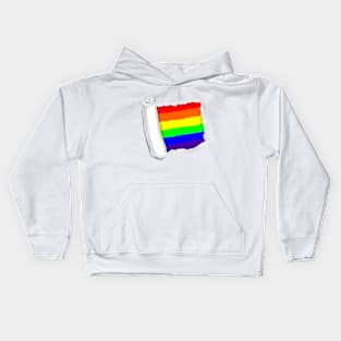 Pride - never hide light Kids Hoodie